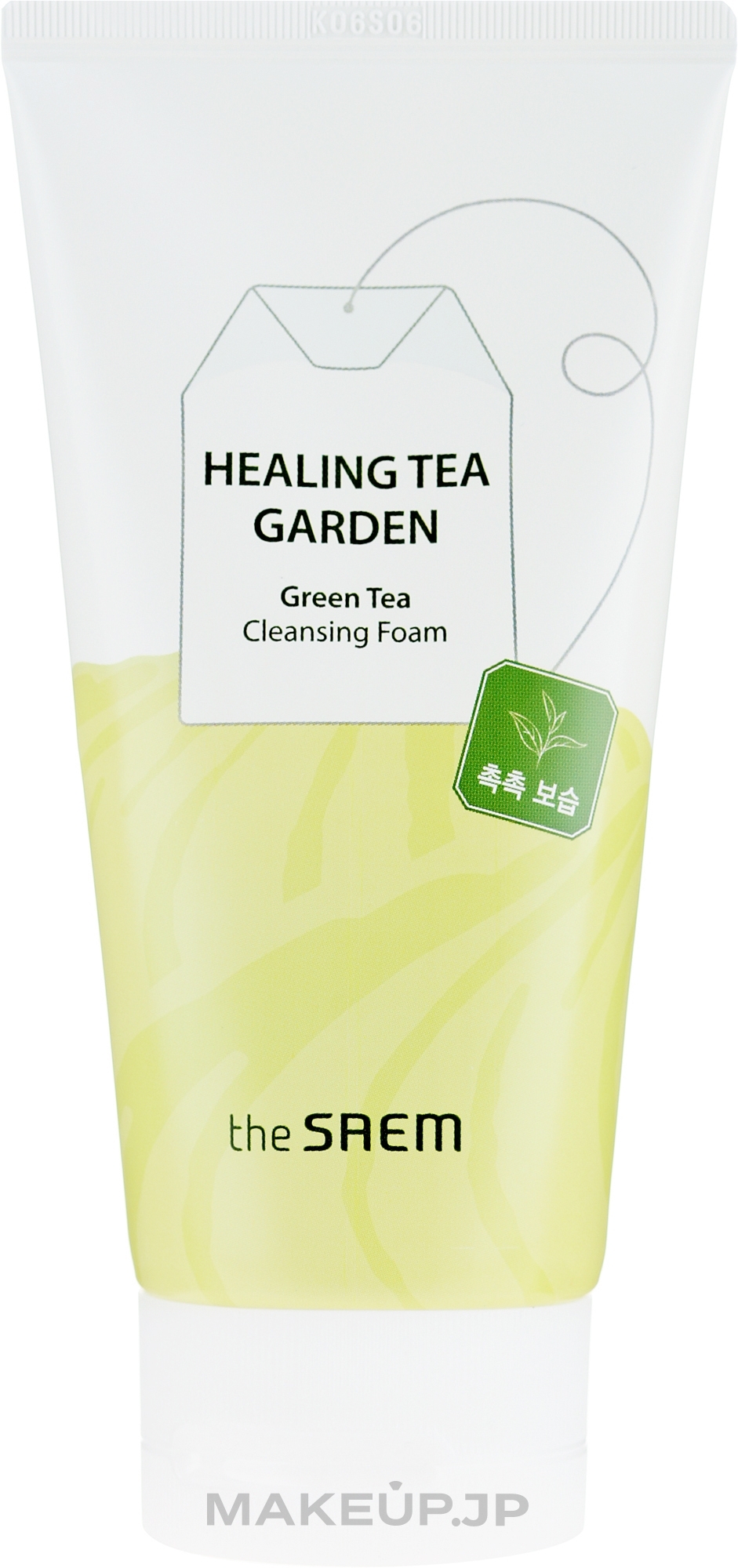 Face Cleansing Foam - The Saem Healing Tea Garden Green Tea Cleansing Foam — photo 150 ml