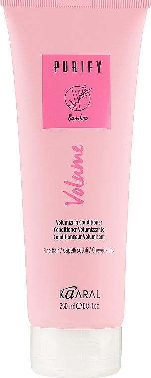 Limnanthes Oil Cream Conditioner for Thin Hair - Kaaral Purify Volume Conditioner — photo N3