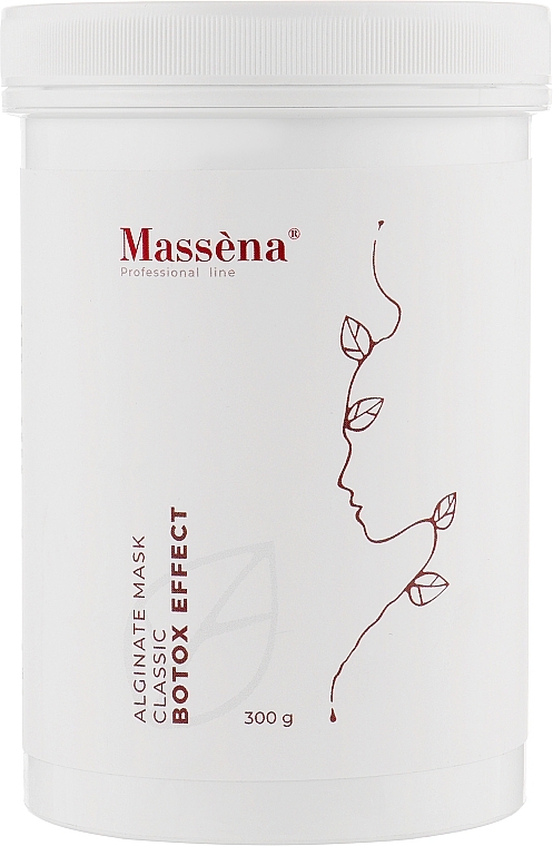 Face Alginate Mask with Botox Effect - Massena Alginate Mask Classic Botox Effect — photo N1