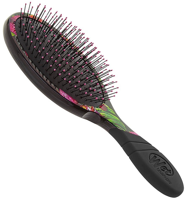 Hair Brush - Wet Brush Pro Detangler Neon Night Tropics — photo N11