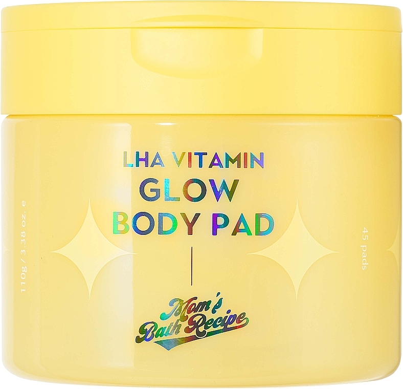 Body Pads - Mom's Bath Recipe LHA Vitam Glow Peeling Pad — photo N1