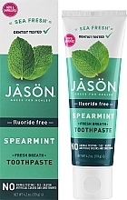 Fragrances, Perfumes, Cosmetics Fresh Breath Toothpaste, fluoride-free - Jason Natural Cosmetics Sea Fresh Toothpaste Spearmint