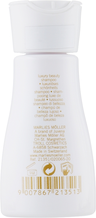 Caviar Shampoo - Marlies Moller Luxury Golden Caviar Hair Bath — photo N5