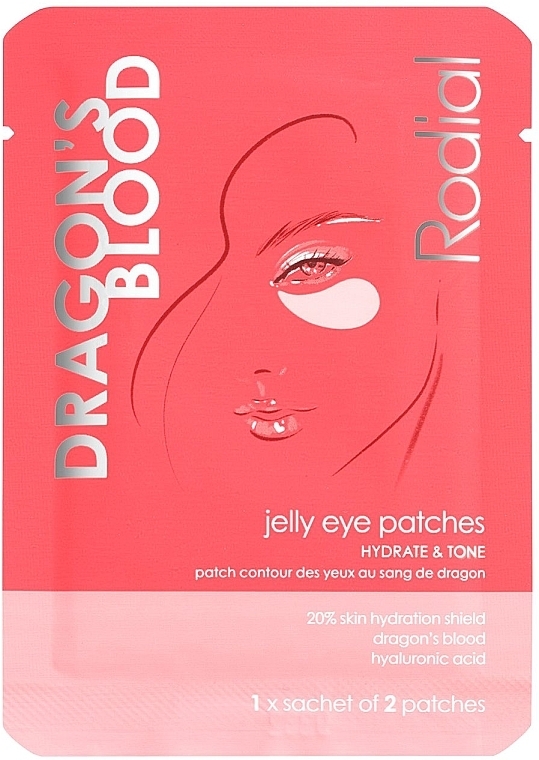 Hydrogel Eye Patch - Dragons Blood Jelly Eye Patches — photo N1