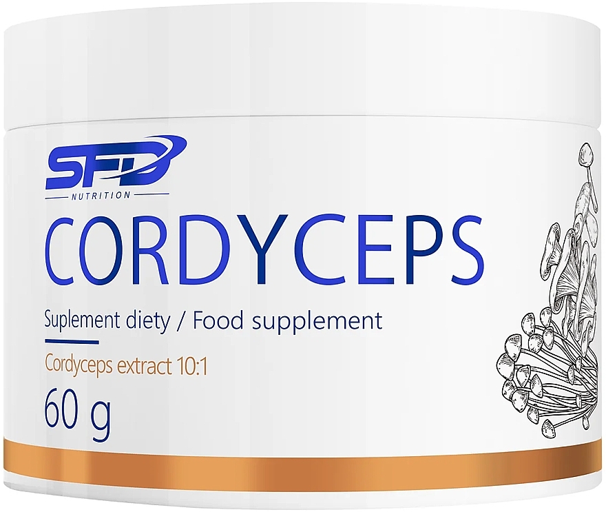 Cordyceps Dietary Supplement  - SFD Nutrition Suplement Diety — photo N1