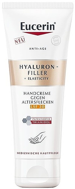 Anti-Age Spot Hand Cream - Eucerin Hyaluron-Filler + Elasticity Anti-Dark Spot Hand Cream — photo N4