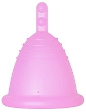 Fragrances, Perfumes, Cosmetics Menstrual Cup with Stem, M-size, pink - MeLuna Soft Shorty Menstrual Cup