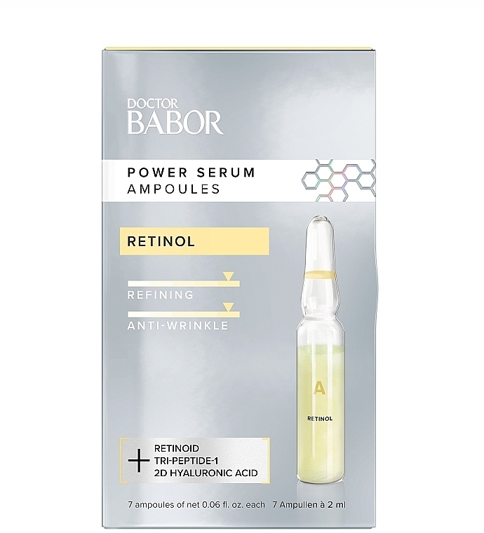 Retinol Ampoules - Doctor Babor Power Serum Ampoules Retinol — photo N3