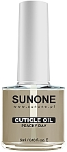 Cuticle Oil - Sunone Cuticle Oil Peachy Day — photo N1