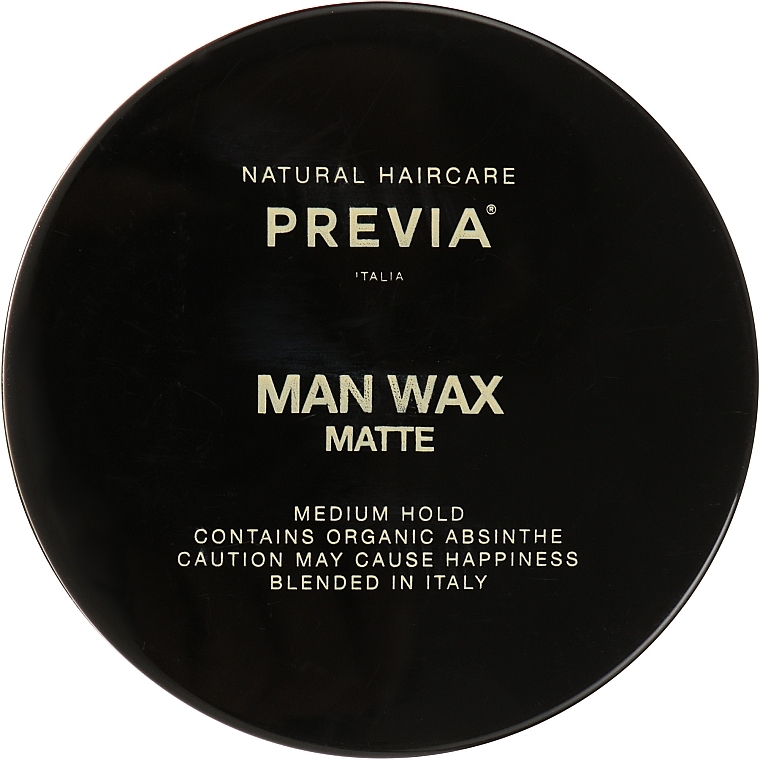 Medium Hold Wax - Previa Man Wax Matte — photo N7