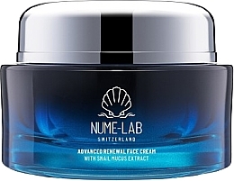 Fragrances, Perfumes, Cosmetics Revitalizing Face Cream with Snail Mucin - NUME-Lab Advance Renewal Face Cream