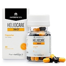 Fragrances, Perfumes, Cosmetics Anti-Photoaging Capsules - Cantabria Labs Heliocare 360 Capsules