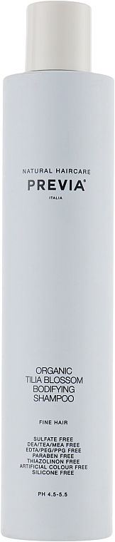 Volumizing Shampoo - Previa Tilia Blossom Shampoo — photo N1