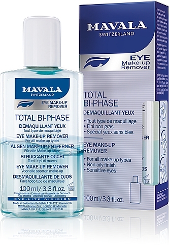 Two-phase Eye Makeup Remover - Mavala Total Bi Phase Eye Make Up Remover — photo N8