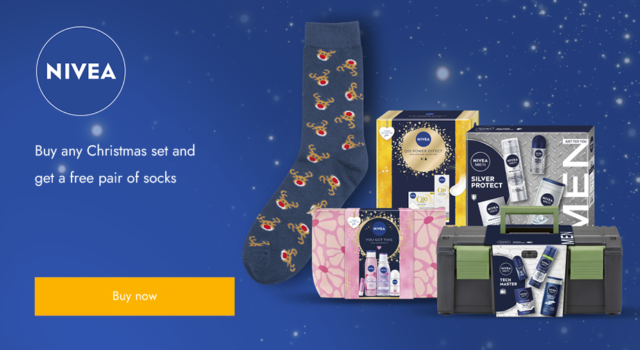 Buy any Christmas set and get a free pair of socks