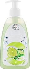 Fragrances, Perfumes, Cosmetics Antibacterial Liquid Soap with Lime Extract - Galax