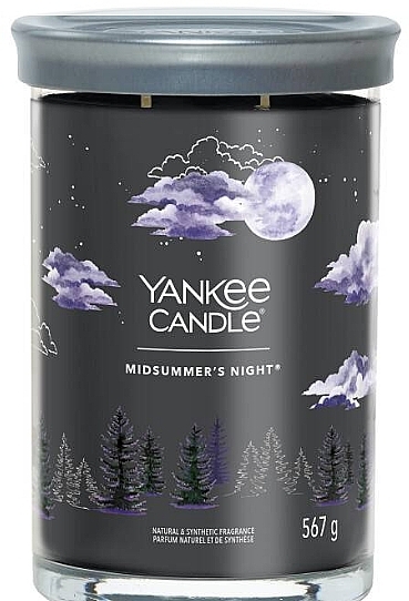 Scented Candle in Glass 'Midsummer's Night', 2 wicks - Yankee Candle Singnature — photo N3