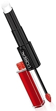 Fragrances, Perfumes, Cosmetics Lip Gloss-Base 2 in 1 - L'Oreal Paris Rouge a Levres Infaillible Duo