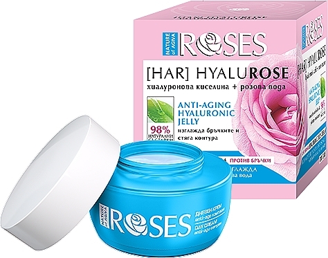 Anti-Wrinkle Hyaluronic Gel Cream - Nature of Agiva HAR Hyalurose Hyaluronic Anti-Wrinkle Gel Cream — photo N1