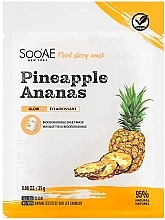 Fragrances, Perfumes, Cosmetics Pineapple Face Mask - Soo’AE Pineapple Food Story Mask