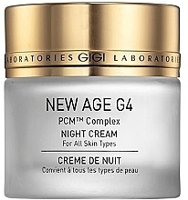 Night Face Cream - GiGi New Age G4 Night For All Skin Types Cream — photo N2