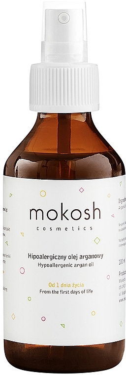 Argan Oil for Kids - Mokosh Cosmetics Argan Oil For Kids — photo N1