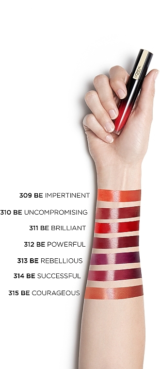 Long-Lasting Glossy Liquid Lip Tint - L'Oreal Paris Rouge Signature Brilliant — photo N6