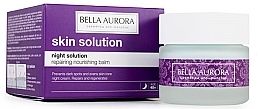 Fragrances, Perfumes, Cosmetics Repairing Nourishing Facial Balm - Bella Aurora Night Solution Repairing Nourishing Balm