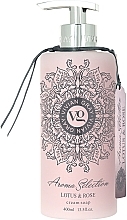 Fragrances, Perfumes, Cosmetics Liquid Soap - Vivian Gray Aroma Selection Creme Soap Lotus & Rose