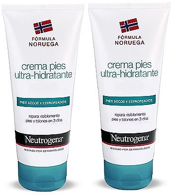 Set - Neutrogena Norwegian Formula Nourishing Foot Cream (f/cr/2x100ml) — photo N1