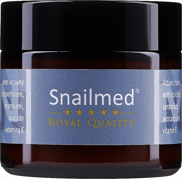 Anti-Wrinkle Men Cream - Snailmed Royal Quality Men — photo N3