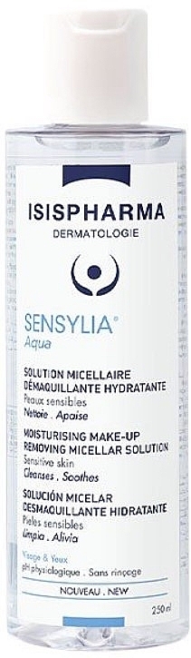 Moisturizing Micellar Makeup Remover Water  - Isispharma Sensylia Aqua Moisturizing Make-up Removing Micellar Solution — photo N1