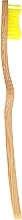 Bamboo Toothbrush, bright yellow - Ecobamboo Supersoft Toothbrush — photo N2