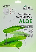 Fragrances, Perfumes, Cosmetics Aloe Extract Sheet Mask - Ekel Super Natural Ampoule Mask Aloe