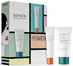 Fragrances, Perfumes, Cosmetics Dry Skin Set with Retinol Cream - Skeyndor Power Look (cr/25ml + eye/cr/15ml)