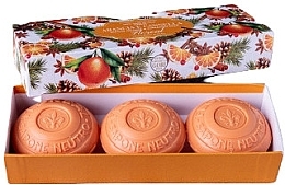 Orange & Cinnamon Soap Set - Gori 1919 Floreal (soap/3 x 150 g) — photo N4