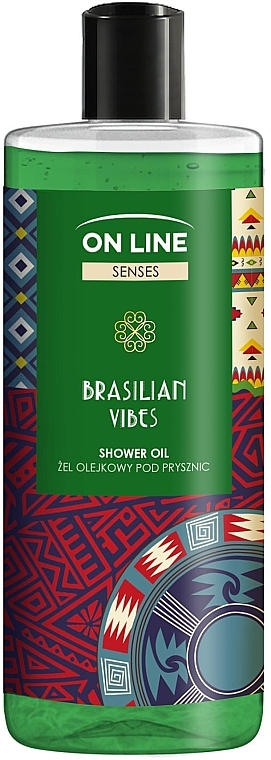 Shower Oil - On Line Senses Brazilian Vibes Shower Oil — photo N1