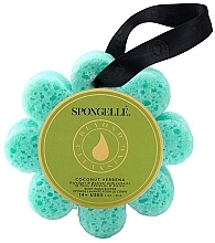 Fragrances, Perfumes, Cosmetics Reusable Foaming Bath Sponge - Spongelle Coconut Verbena Body Wash Infused Buffer