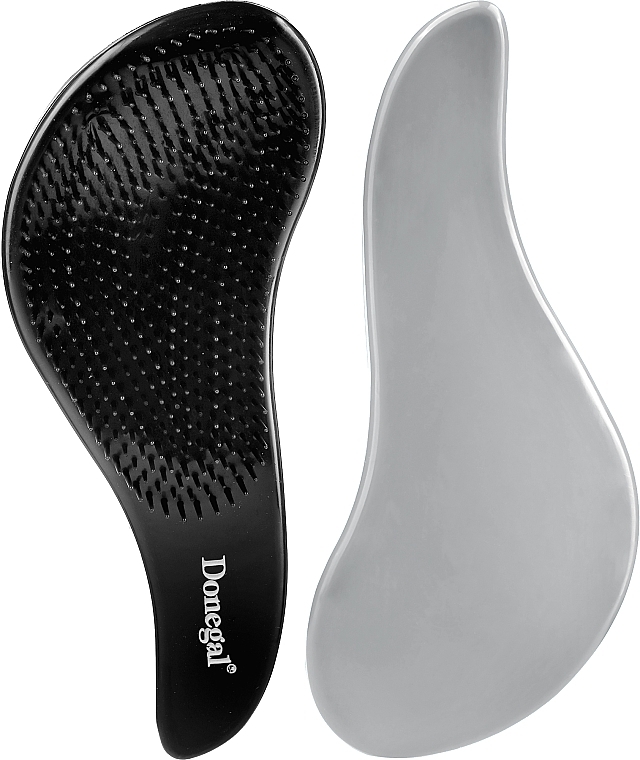 Hair Brush, 1218, black-grey - Donegal TT-Hair — photo N3