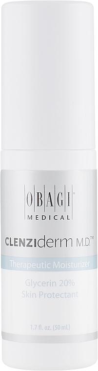 Moisturizing Cream for Oily & Dehydrated Skin - Obagi Medical CLENZIderm M.D. Therapeutic Moisturizer — photo N1