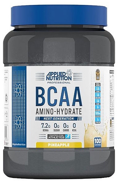 Food Supplement "Amino-Hydrate" with Pineapple - Applied Nutrition BCAA Amino-Hydrate Pineapple — photo N2