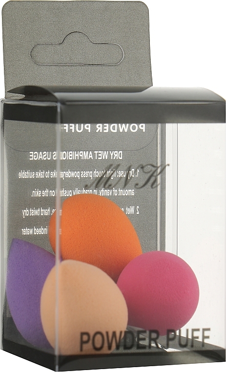 Beauty Blender Set, 4 pcs, mini - Omkara — photo N2