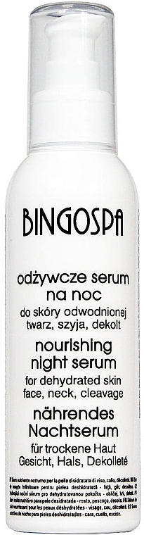 Nourishing Serum for Dehydrated Skin - BingoSpa — photo N1