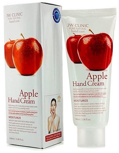 Apple Hand Cream - 3W Clinic Apple Hand Cream — photo N1