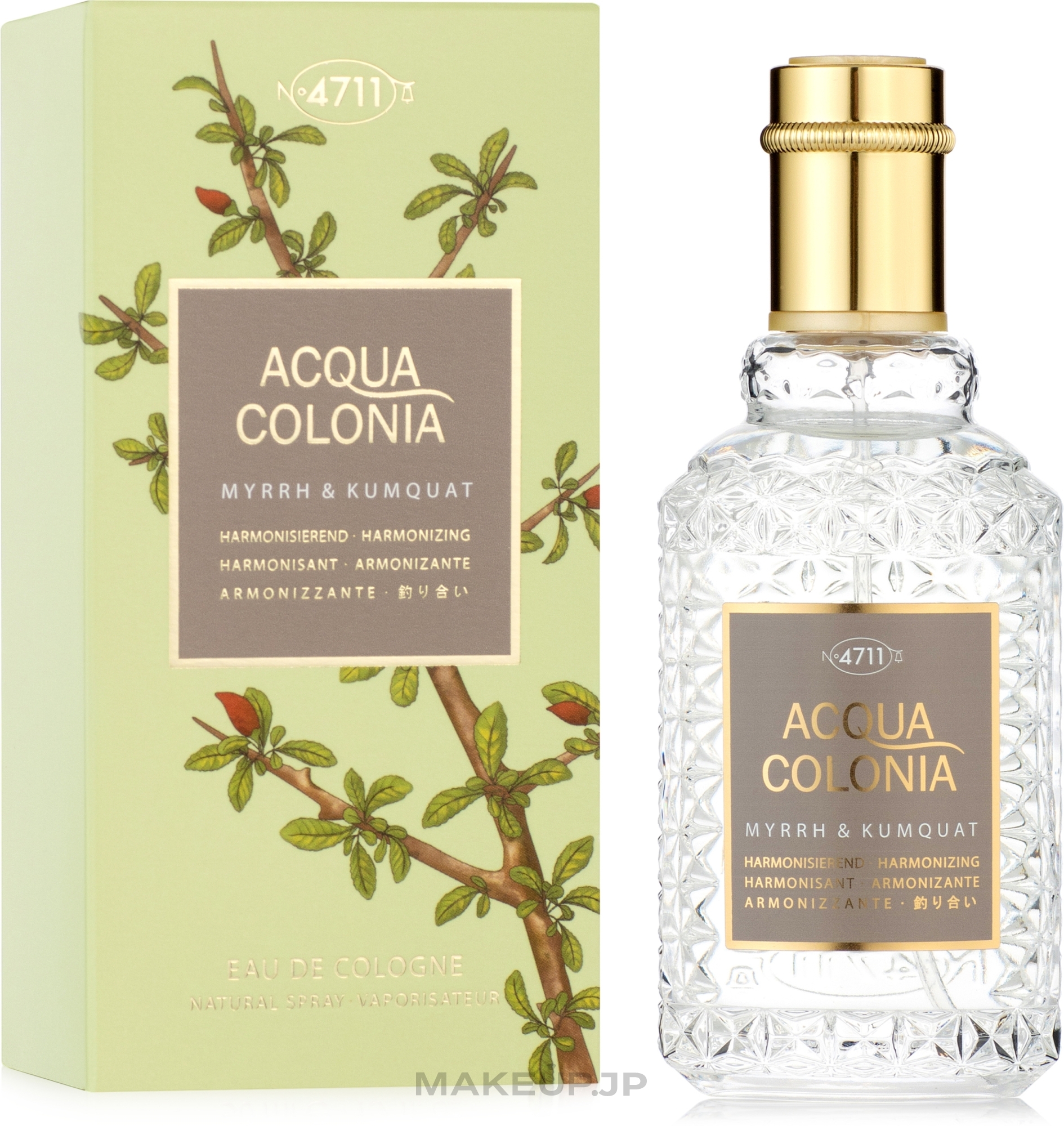 Maurer & Wirtz 4711 Acqua Colonia Myrrh & Kumquat - Eau de Cologne — photo 50 ml