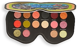 Eyeshadow Palette - Makeup Revolution Disney & Pixar’s Finding Nemo Sherman Shadow Palette — photo N6