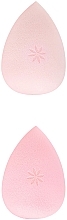 Makeup Sponge Set, 2 pcs. - Brushworks Complexion Sponge Duo — photo N2