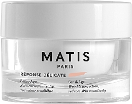 Fragrances, Perfumes, Cosmetics Soothing Anti-Wrinkle Cream for Sensitive Skin - Matis Reponse Delicate Sensi-Age