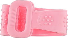 Anti-Cellulite Long Massager Sponge, pink - Soap Stories — photo N10