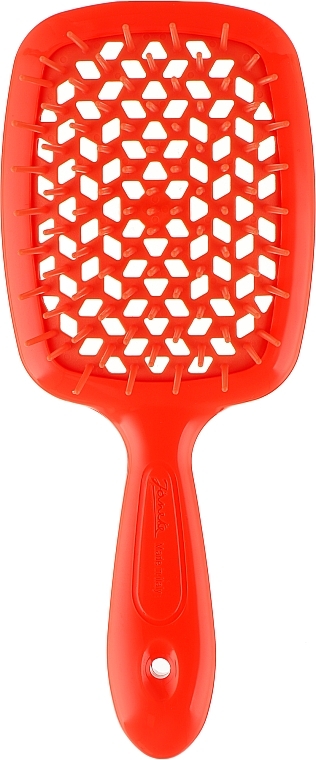 Hair Brush, neon-orange - Janeke Superbrush — photo N3